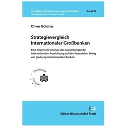 Strategievergleich internationaler Grobanken, Fachbücher von Oliver Göldner