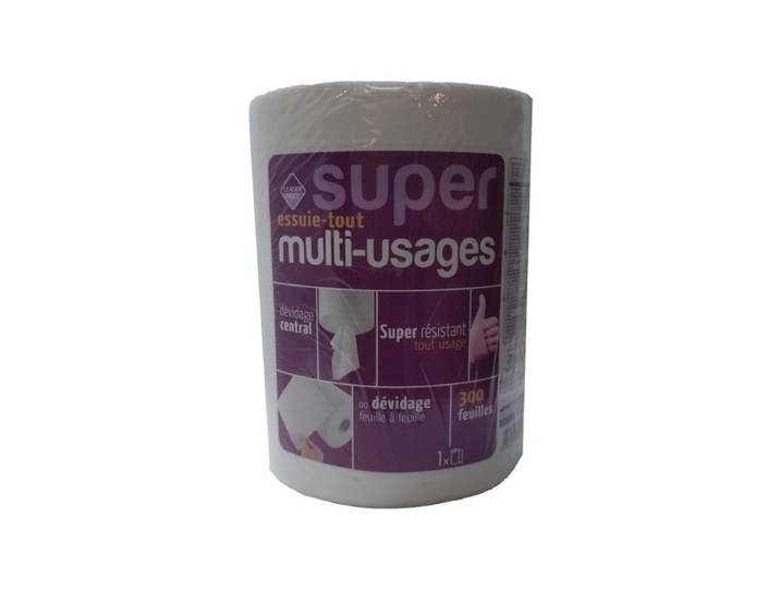 [Brand] Essuie-tout multi-usages très absorbant 300 feuilles