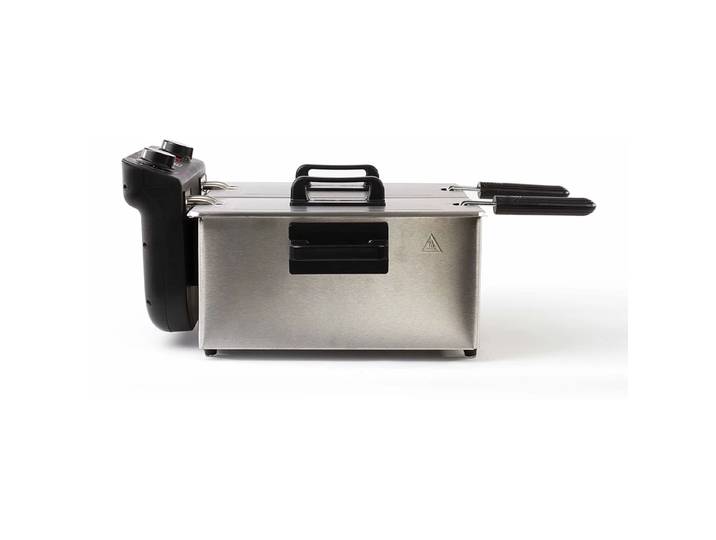 Livoo Friteuse double 2x3l 3300w inox - DOC217 - Livoo
