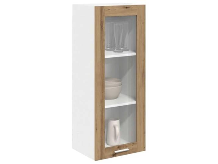 KTHLBRH Hängeschrank Küche Eiche Handwerk 40 x 31 x 100 cm Mehrschichtiges Holz, 1 Scharniertür, großer Stauraum, langlebig, für Utensilien und Töpfe