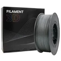 3D Plameter Filament 1.75mm 1kg Spule Silber Farbe (PLA, 1000 g, 1.75 mm), Filament, Silber