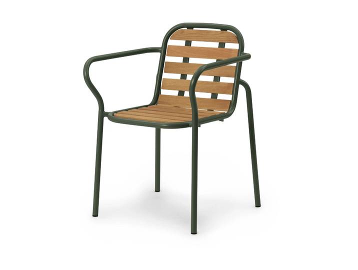 Normann Copenhagen Vig Robinia Armlehnstuhl Green