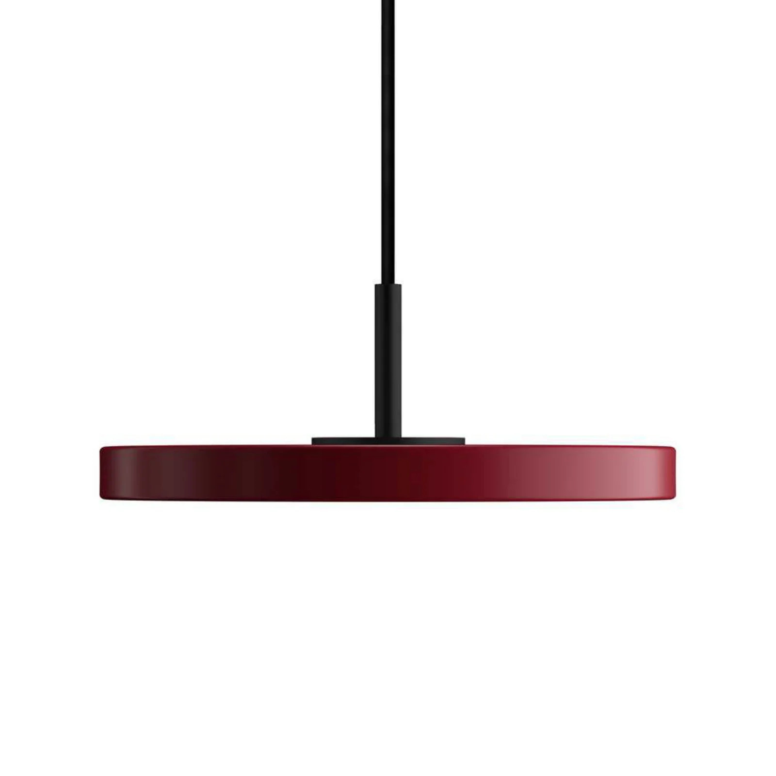 Umage Asteria Hanglamp Micro Ruby Red/Black Top - Metaal