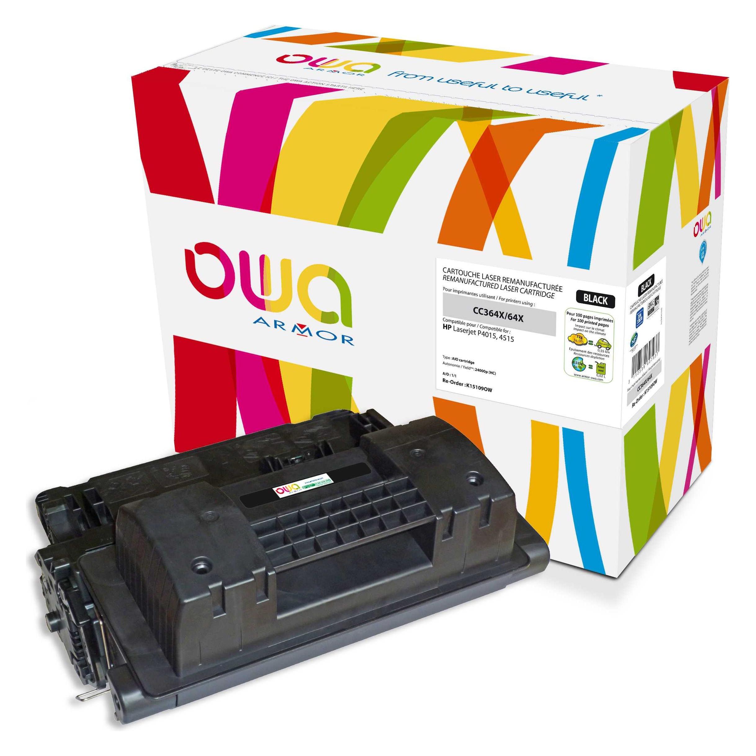 Armor OWA OWA - Schwarz  - wiederaufbereitet (BK) (K15109OW)