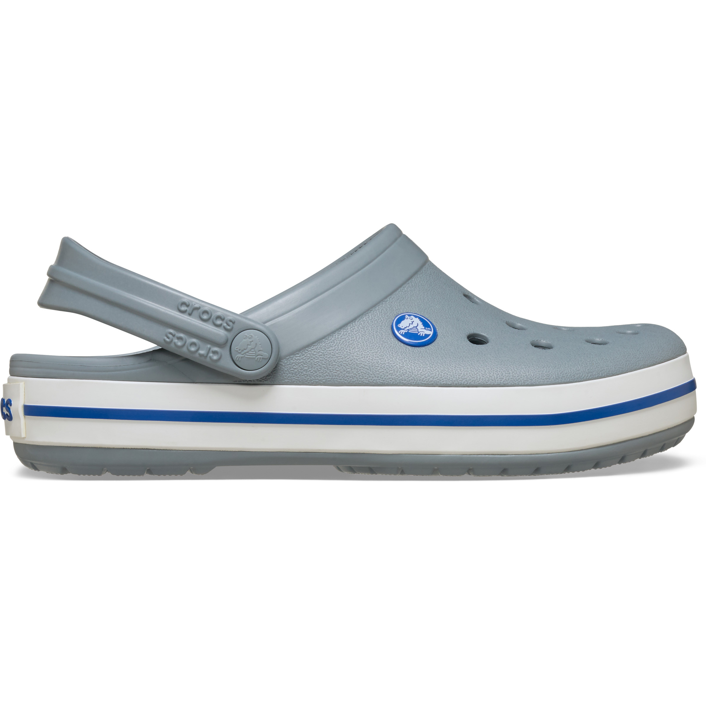 Crocs Crocband Sandale Sandalen concrete Größe 46 Lifestyle