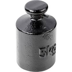 Kern 366-96 Einzelgewicht, OIML-Klasse M3, 5 kg, Knopf, Gusseisen lackiert