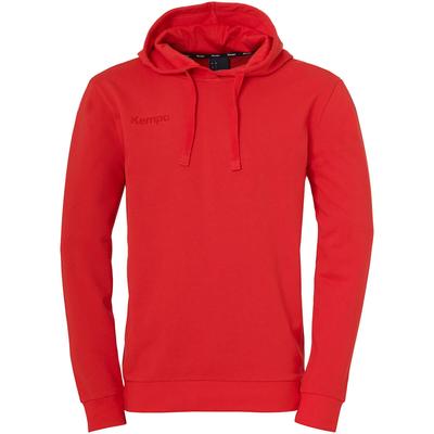 Kapuzenpullover KEMPA "Kapuzenpullover HOODY Kids", Jungen, Gr. 128, rot, Obermaterial: 80% Baumwolle CO. 20% Polyester PES., Pullover Kapuzenpullover