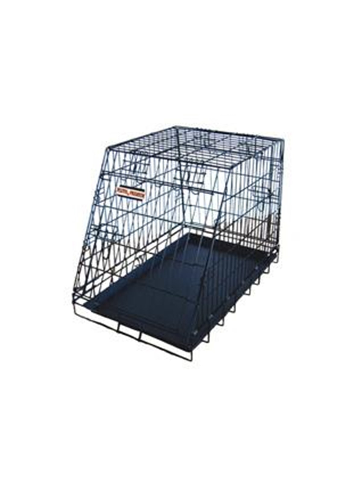 Active Canis Reise-Hunde-Auto-Schrägbox L90 W56 H65 cm Schwarz