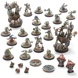 Games Workshop Blood Bowl - Crud Creek Nosepickers - Snotling Blood Bowl Team (Kunststoff)