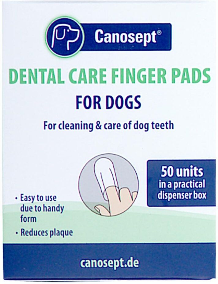 Canosept Zahnpflege Finger-pads für Hunde 50stk
