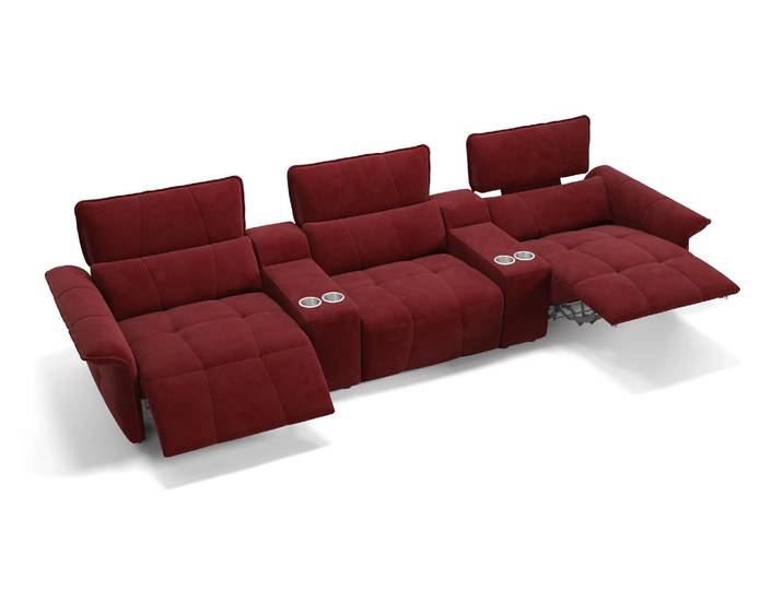 Stoff Heimkino Couch ADRIA Relaxcouch