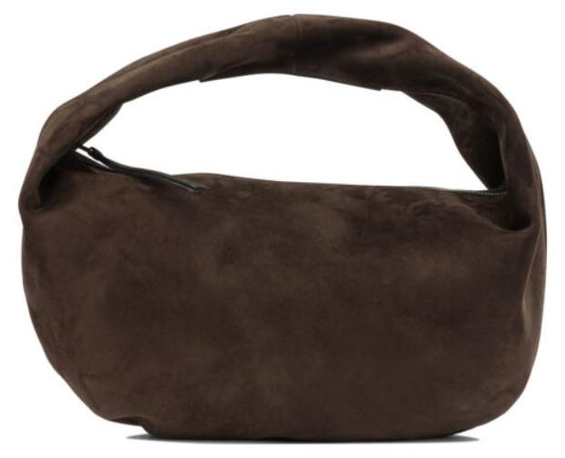 KHAITE mittelgroße Handtasche aus Leder, braun - UNI