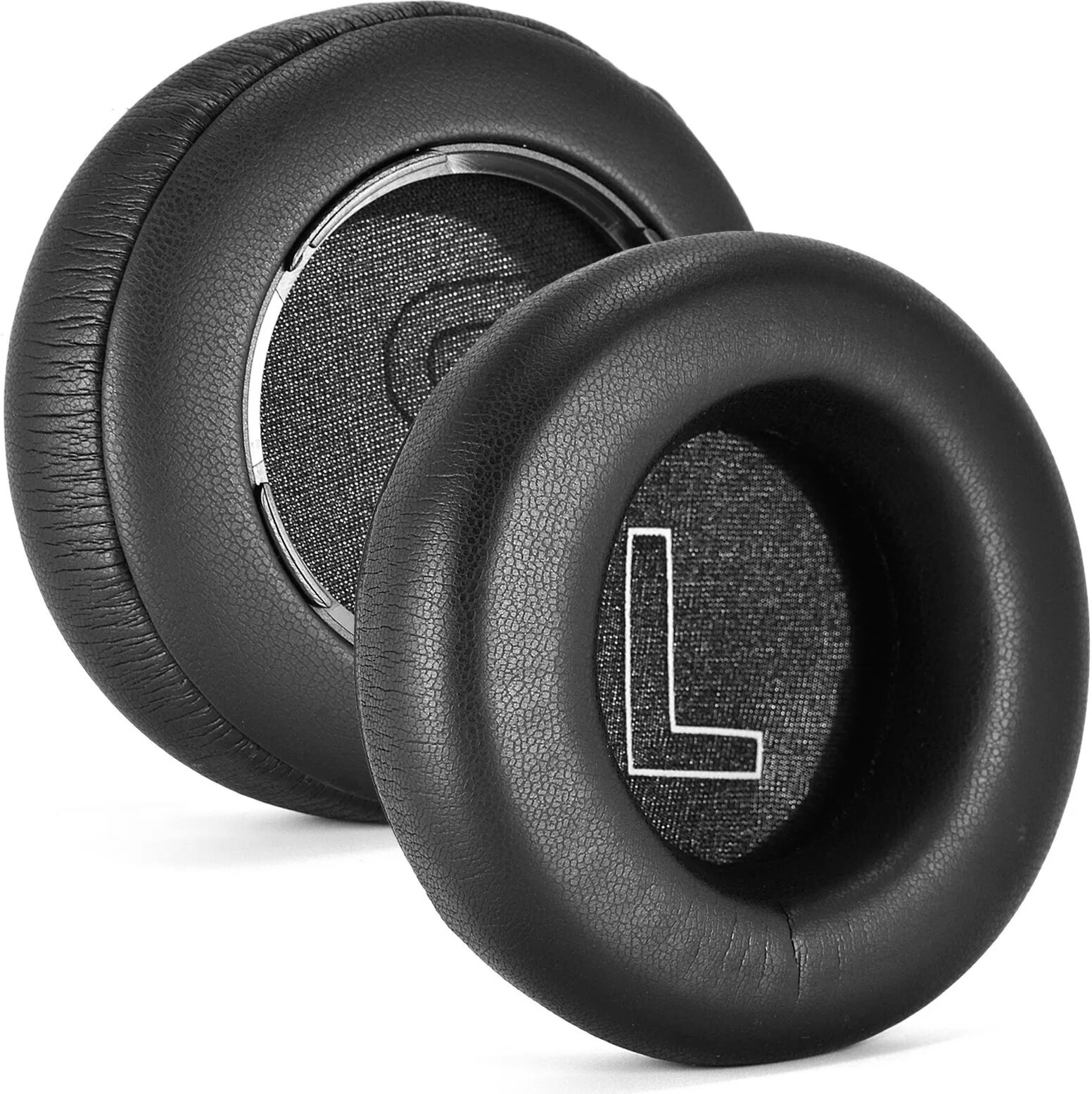 INF Schwarze Proteinleder-Ohrpolster für B&O; Beoplay H9 3. Gen