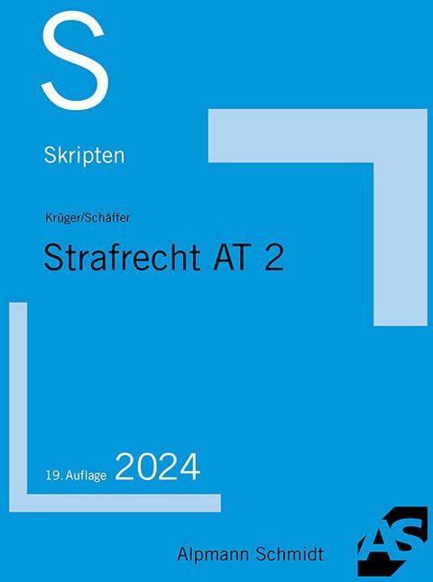 Rolf Krüger - Skript Strafrecht AT 2 (Skripten Strafrecht) - Preis vom 07.10.2026 11:45:10 h