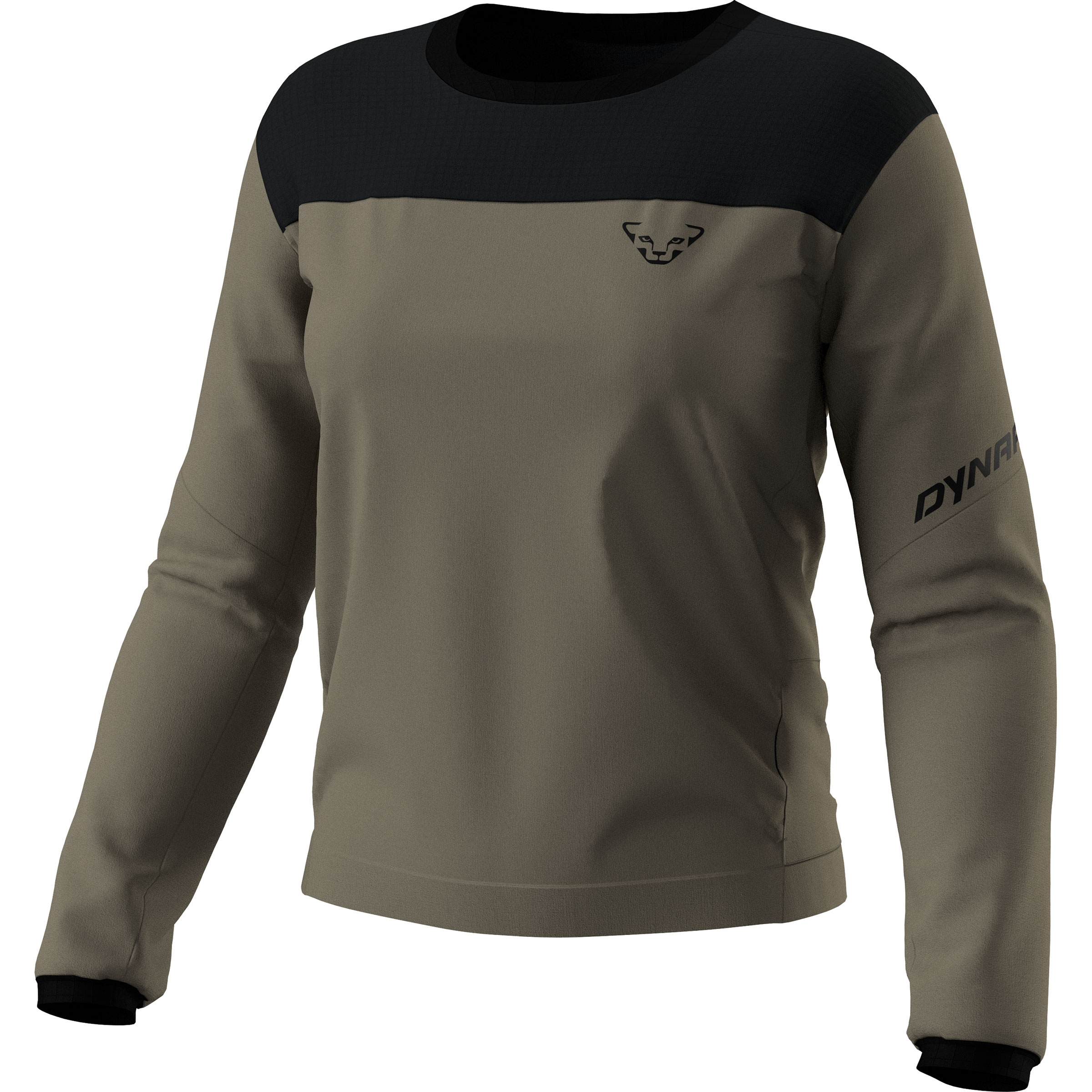 Dynafit Traverse DST Damen Longsleeves braun Größe L Trekking Widerstandsfähig Wasserabweisend