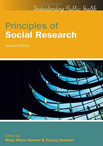 Durand, Mary Alison - Principles Of Social Research (UK Higher Education OUP Humanities & Social Sciences Health) - Preis vom 09.10.2026 07:28:09 h