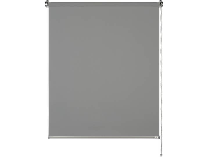 Seitenzugrollo Tageslichtrollo Tizia , grau (anthrazit), B:100cm H:150cm, Polyester, SCHÖNER WOHNEN-KOLLEKTION, Rollos, Seitenzugrollo, geklebt, geklemmt, silberne oder weisse Rollo-Technik