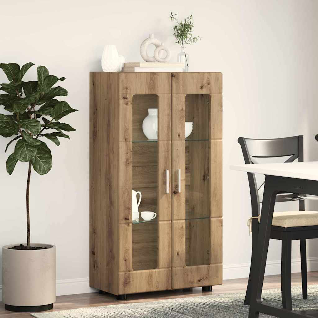 17 Stories Sideboard Accent Chest Artisan Oak 100cm H X 55.5cm W X 29cm D