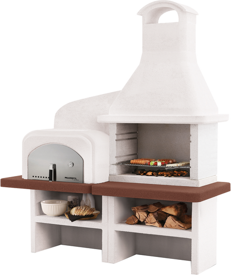 Palazzetti Grado 2 - Barbecue in muratura con forno