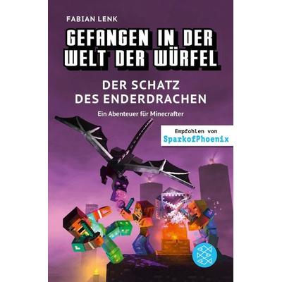 Gefangen in der Welt der Würfel. Der Schatz des Enderdrachen. Ein Abenteuer für Minecrafter, Gebundene Ausgabe von Fabian Lenk, Fischer Sauerländer,