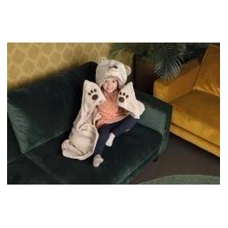 Cozy Noxxiez Noxxiez Fleecedecke - Bär (130 x 100 cm) (65135489)