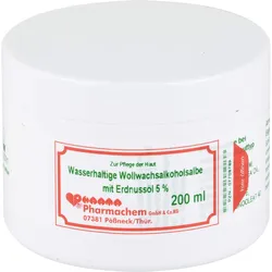 Wollwachsalkoholsalbe Wasserhaltig M.erdnußöl 5% 200 G