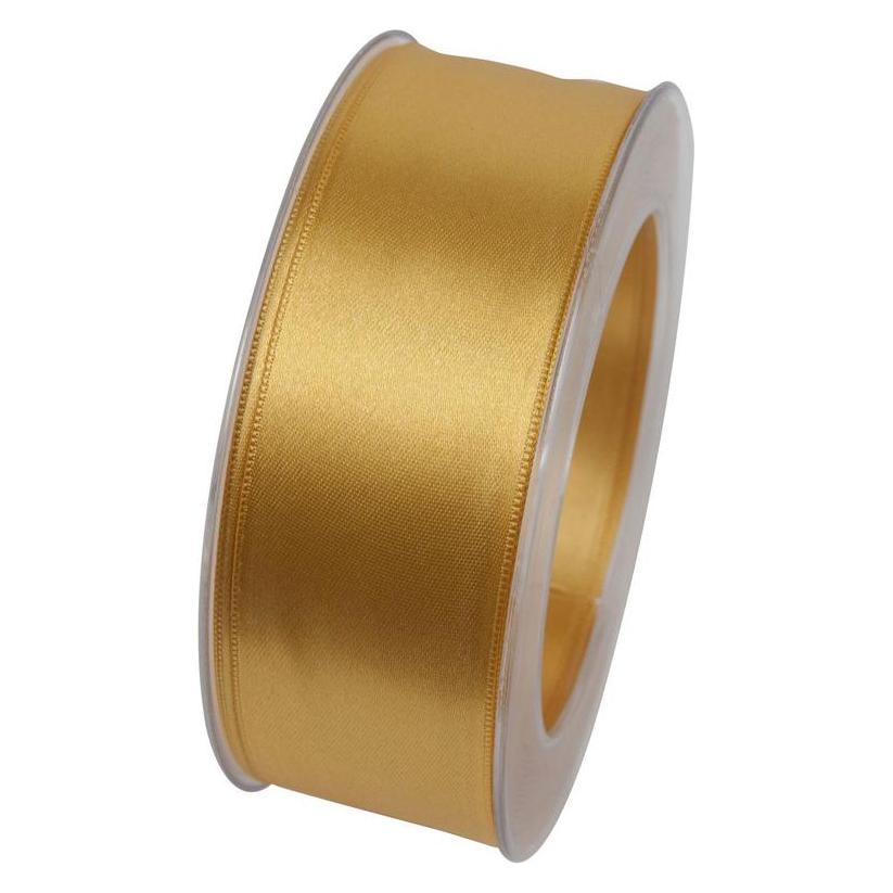 Goldina Doppelsatinband 40mmx25m gold (1x) (8172040150025)