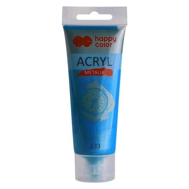 Happy Color Acrylfarbe 75 ml Marineblau metallic (75 ml) (47595070)