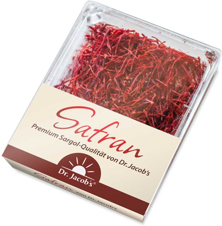 Dr. Jacob's Safran Ayurveda-Gewürz Sargol-Qualität 1g