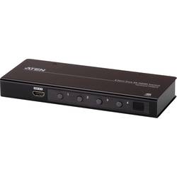 ATEN VS481C 4+1 Port HDMI-Switch über PC steuerbar, mit Fernbedienung 4096 x 2160 Pixel
