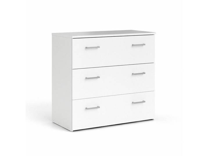 ebuy24 Kommode Weiß, 74x70x36 cm, Kleinmöbel, Kommoden, Kommoden