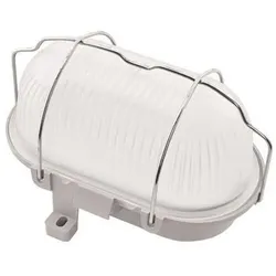 Leuchtek, Feuchtraumleuchte, LED Ovalleuchte IP44 Glas 124083 10W 1000lm 3000/4000/5700K 176x122x110m (1000 lm)