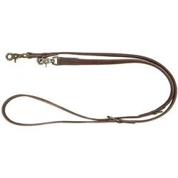 Trixie Rustic Fettleder-V-Leine (L, M, Hund, Spazieren), Halsband + Leine