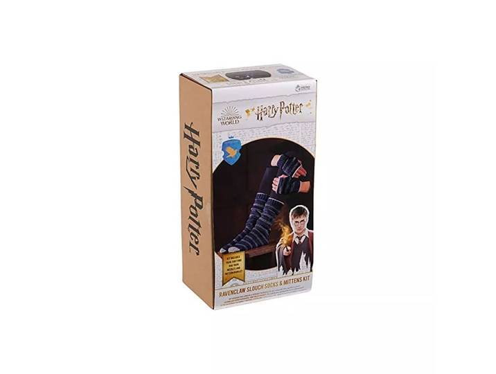 Thumbs Up - Harry Potter - Fäustlinge und Strümpfe Strick-Set - Ravenclaw, One Size, Multicolor