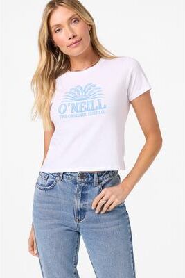 O'Neill s Throne Fitted T-Shirt in White, Size Small