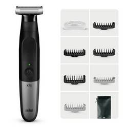 Braun XT5200 (V2) Präzisions Trimmer, Körperhaartrimmer, Bartschneider abwaschbar Schwarz, Silber 215121