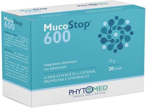 PHYTOMED Srl MucoStop 600, 20 bustine