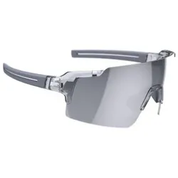 BBB, Unisex, Sportbrille, FullViewHC Glas silber/Rahmen transpar. (Transparent, High Contrast (verspiegelt)), Transparent