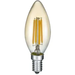 Trio 989-4790 LED Kerze 1x4w | E14 | 400lm | 2700k - Amber