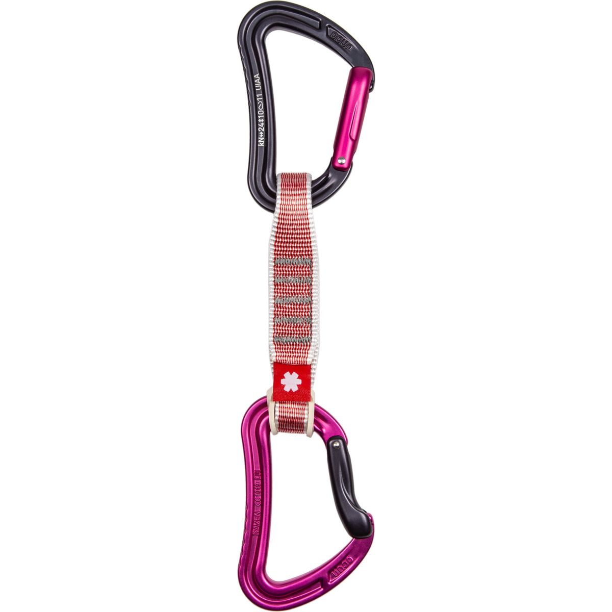 Ocun Raven QD Zoom 12 cm 6-pack pink 05598