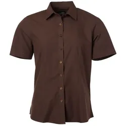 Damen Kurzarm Bluse "JN679" - M - brown