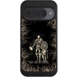 Nivocase Hülle für Google Pixel 10 Handyhülle NIVOcore Case Schwarz Serienmotiv Vikings Wikinger (Google Pixel 10), Smartphone Hülle, Schwarz