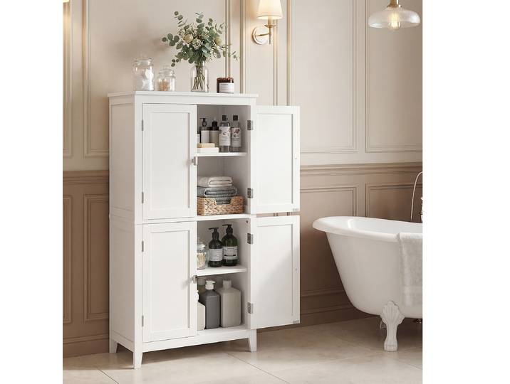 Meuble bas Rantan de 60 cm 60 x 110 x 30cm Blanc