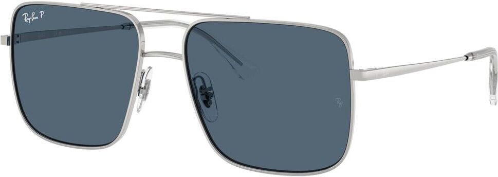 Ray Ban  - RB3758 Ari Polished Silver Polar Blue - 54 - Lunettes de soleil