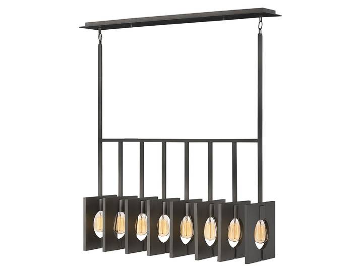 Elstead Ludlow Lampe à suspendre E27 8x Graphite brossé