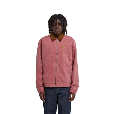Outdoorjacke ELEMENT "Parker", Herren, Gr. L, rosa (apple butter), Obermaterial: 70% Baumwolle, 30% Baumwolle., Jacken Outdoorjacke