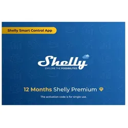 Shelly Scratch Karten Premium App (Shelly Premium APP), Smart Home Hub