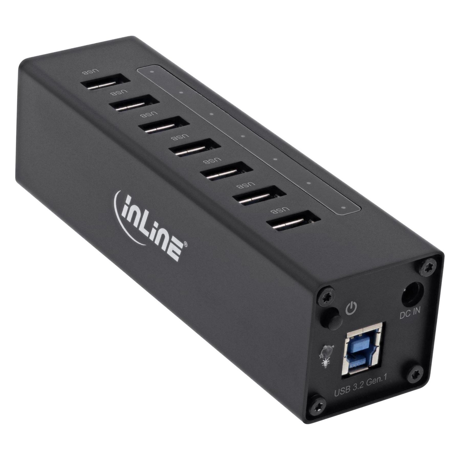 InLine USB 3.0 Hub (USB-B, 7 Ports) (35395B)