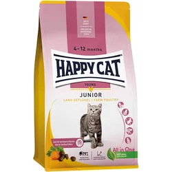 Happy Cat Kitten Land-Geflügel 1x4 kg