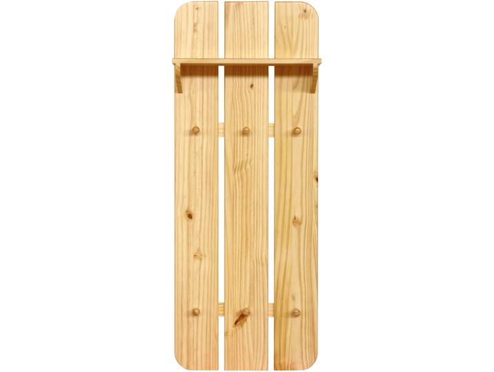 Garderobe Nira natur Kiefer B 47 T 20 H 121 cm - Garderobe